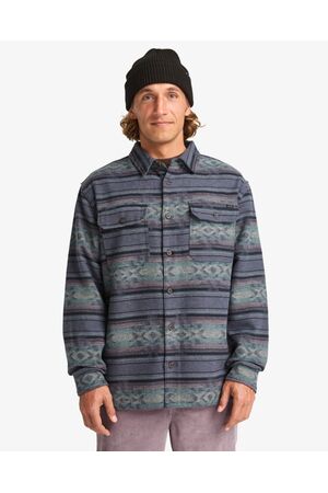 BILLABONG OFFSHORE JACQUARD FLANNEL Ανδρικό Πουκάμισο - Μπλε Όμπρε