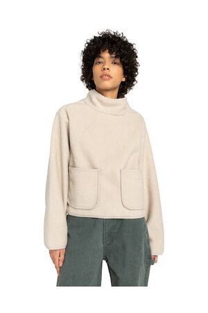 ELEMENT SHEPHERD FUNNEL NECK Γυναικείο Φλις - Μπεζ