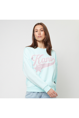 KARL KANI WOVEN SIGNATURE STAR LOGO Γυναικείο Φούτερ - Σιελ