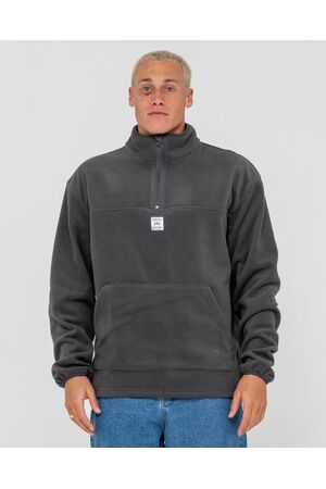 RUSTY CORE DIVISION FLEECE QUARTER ZIP Ανδρικό Φλίς - Ανθρακί