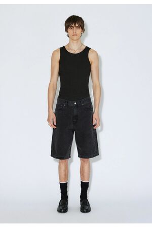 DR DENIM OMAR Ανδρική Βερμούδα - Μαύρο