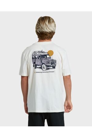 BILLABONG MAKE TRACKS Ανδρικό Κοντομάνικο - Εκρού