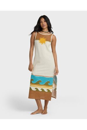 BILLABONG SOLAR BABE MIDI Φόρεμα - Καφέ