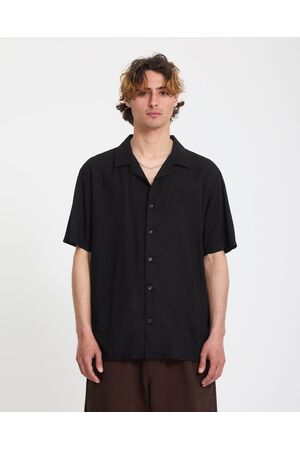VOLCOM SINGLE STONE Ανδρικό Πουκάμισο - Μαύρο