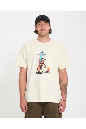 VOLCOM MICKEY MASON 1 Ανδρικό Κοντομάνικο - Εκρού