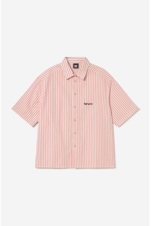 KAOTIKO  LOST POINT Ανδρικό Πουκάμισο -Εκρού/Κόκκινο Ρίγα