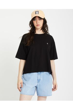 VOLCOM STONE BLANKS UP Γυναικείο Κοντομάνικο - Μαύρο