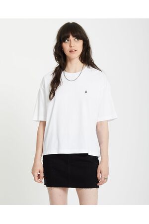 VOLCOM STONE BLANKS UP Γυναικείο Κοντομάνικο - Λευκό