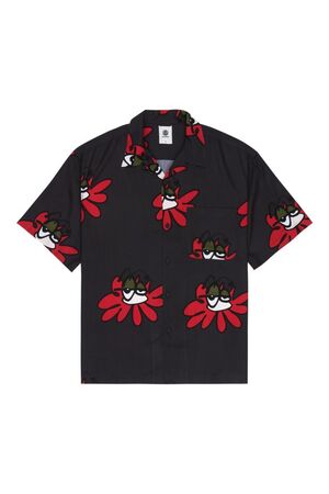 ELEMENT RELAX RESORT Ανδρικό Πουκάμισο - Μαύρο