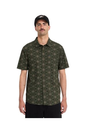 VOLCOM SCALER STONE WOVEN Ανδρικό Πουκάμισο - Σκούρο Πράσινο