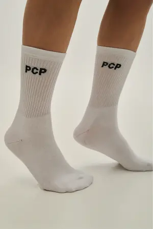 PCP ONE COLOR Κάλτσες - Λευκό