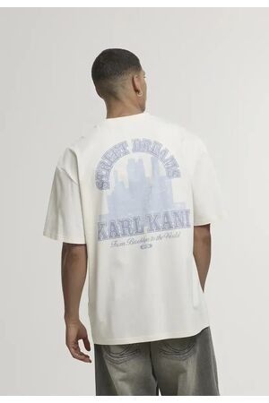 KARL KANI SIGNATURE OVERSIZED Ανδρικό Κοντομάνικο - Λευκό