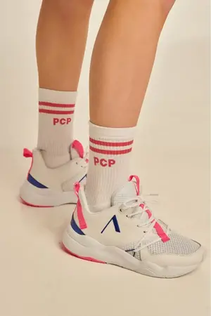PCP SOCKS STRIPES - Ματζέντα