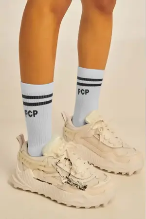 PCP SOCKS STRIPES - Μαύρο