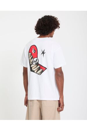 VOLCOM SETH CONBOY Ανδρικό Κοντομάνικο - Λευκό