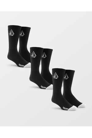 VOLCOM FULL STONE  Ανδρικές Κάλτσες (3PACK) - Μαύρο