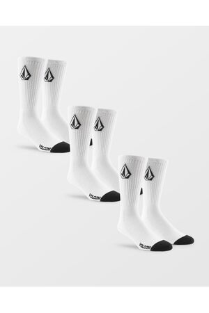 VOLCOM FULL STONE  Ανδρικές Κάλτσες (3PACK) - Λευκό