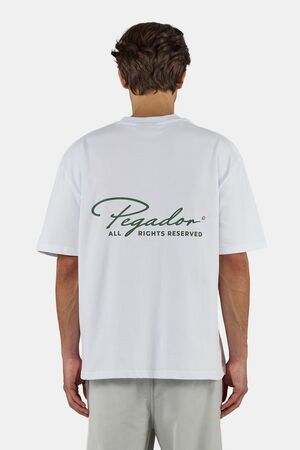 PEGADOR PIKE OVERSIZED Ανδρικό Κοντομάνικο - Λευκό