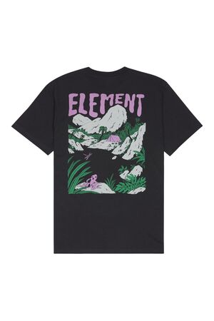 ELEMENT LAKESIDE Ανδρικό Κοντομάνικο - Μαύρο