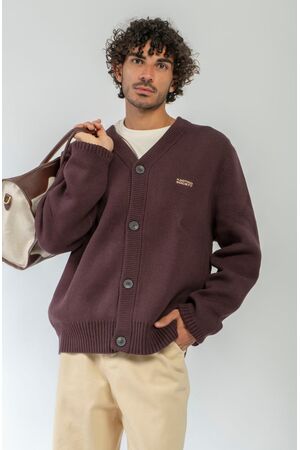 KAOTIKO CARDIGAN SNAKE Ανδρική Ζακέτα - Καφέ