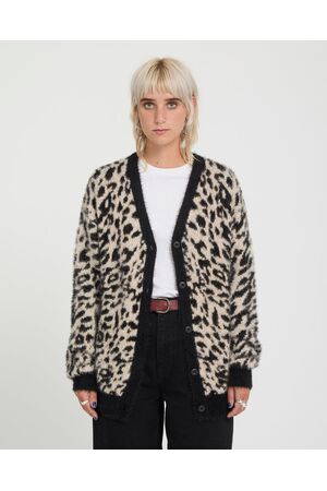 VOLCOM TIGARDI Γυναικεία Ζακέτα - Λεοπάρ
