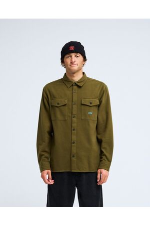BILLABONG SINCE 73 DEL MAR Ανδρικό Πουκάμισο - Λαδί