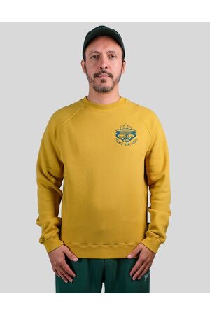 THE DUDES PLEASE SWEATSHIRT - MUSTARD