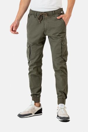 REEL - REFLEX RIB CARGO - OLIVE