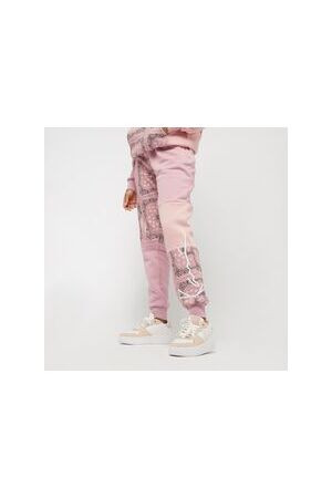 KARL KANI  -  SIGNATURE PAISLEY SWEAT PANTS  - LIGHT PINK