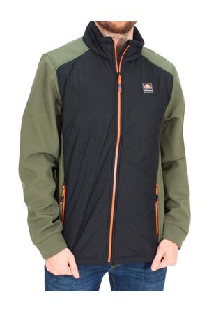 ELLESSE MONTELIO JACKET - Black/Khaki