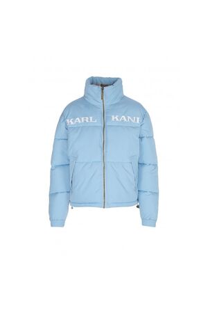 KARL KANI RETRO Reversible Puffer jacket - Light blue / brown