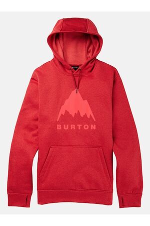 BURTON Oak Pullover Hoodie - Sun Dried Tomato Heather