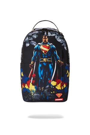 SPRAYGROUND SUPERMAN BRICK BREAK DLXSR BACKPACK