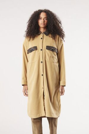 PICTURE SOTOLA FLEECE COAT - Fennel Seed