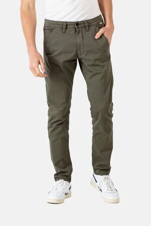 REELL FLEX TAPERED CHINO - Olive