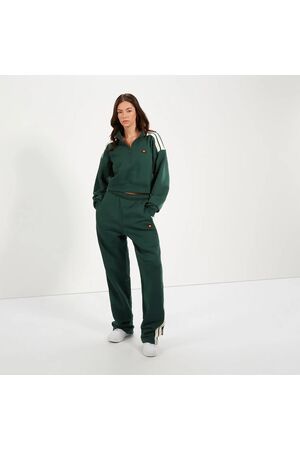 ELLESSE SARTORIA INNOCENZO CROP SWEATSHIRT - Dark Green