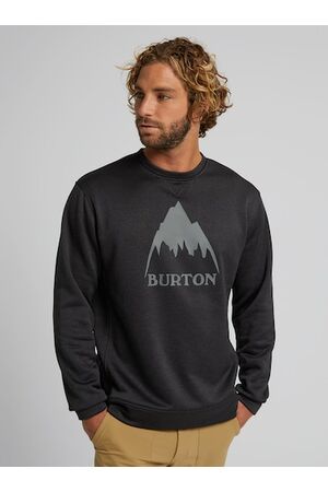 BURTON Oak Pullover Crewneck - True Black Heather