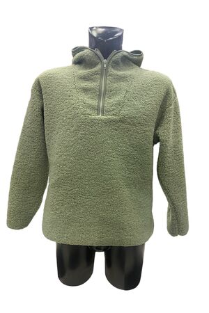 24COLOURS TEDDY SWEATSHIRT - Green