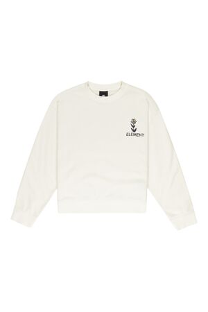 ELEMENT BRODIE FAMILY SWEATSHIRT - Egret