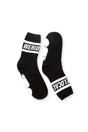 WE RIDE LOCAL STATEMENT SOCKS - Black