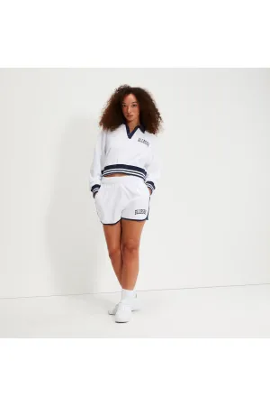 ELLESSE CROCETTA CROPPED SWEATSHIRT - White