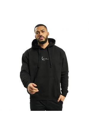 KARL KANI SMALL SIGNATURE HOODIE - Black