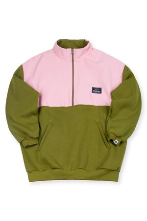 WE RIDE LOCAL WEEKENDER WOMEN HALFZIP - Λαδί