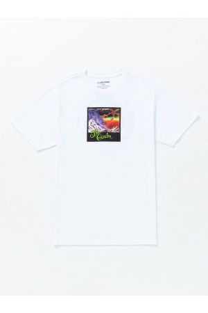 VOLCOM ENTERTAINMENT THE GARDEN TEE - White