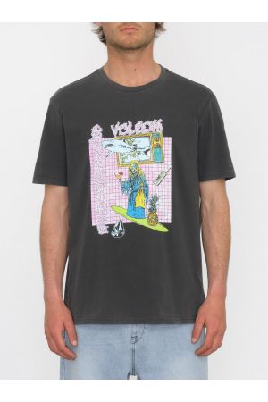 VOLCOM FRENCHSURF TEE - Black