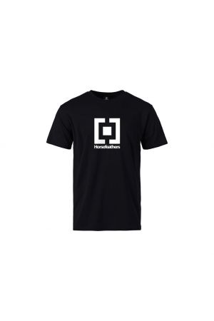 HORSEFEATHERS BASE TEE - Black