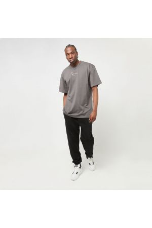 KARL KANI SMALL SIGNATURE ESSENTIAL TEE - Anthracite