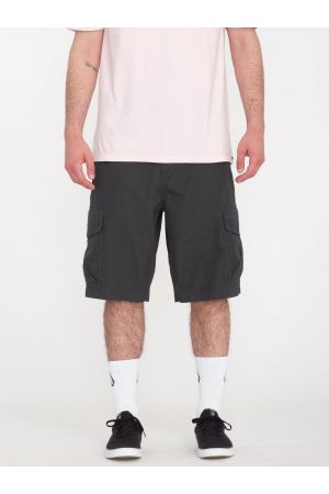 VOLCOM GRANDE BARRACKS 22" CARGO SHORT - Asphalt Black