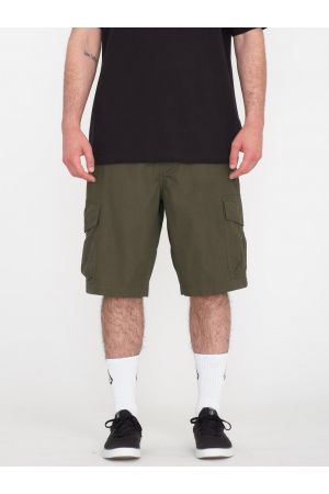 VOLCOM GRANDE BARRACKS 22" CARGO SHORT - Wintermoss