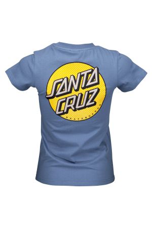 SANTA CRUZ PROCESS DOT TEE - Blue